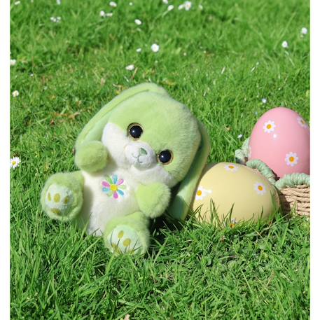 Peluche - peluche lapin kiwi – cutydoos spring – 23 cm Vert 3 - vertbaudet enfant 