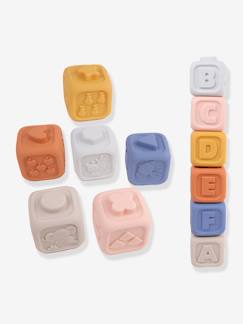 Jouet-6 cubes à empiler