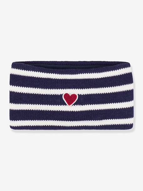 Snood bébé rayé marine 1 - vertbaudet enfant 