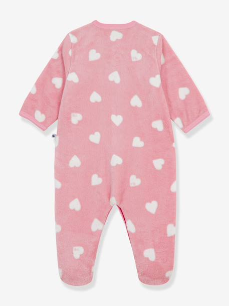 Surpyjama bébé imprimé cœurs rose clair 2 - vertbaudet enfant 