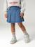 Jupe denim fille denim brut 5 - vertbaudet enfant 
