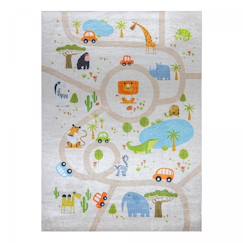 Linge de maison et décoration-Décoration-Tapis enfant lyn11 gps très doux