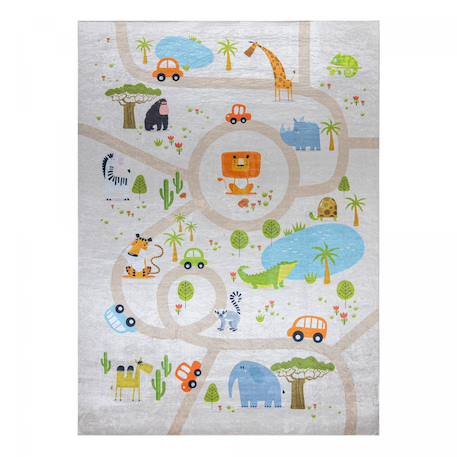 Tapis enfant lyn11 gps très doux Beige+Ecru 6 - vertbaudet enfant 