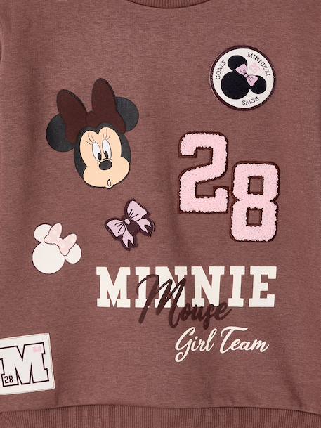 Sweat Minnie enfant fille chocolat 3 - vertbaudet enfant 