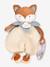 Doudou hochet Timo renard 18 cm orange 1 - vertbaudet enfant 