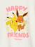 T-shirt Pokémon ™ fille manches courtes écru 3 - vertbaudet enfant 
