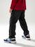 Jean loose morphologie medium double stone+noir 21 - vertbaudet enfant 