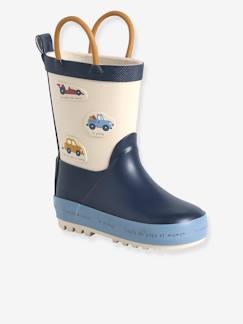 Chaussures-Bottes de pluie bébé détails ludiques