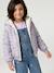 Coupe-vent fille à capuche réversible léopard/sherpa beige+vanille 13 - vertbaudet enfant 