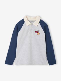 Garçon-T-shirt, polo, sous-pull-Polo manches longues garçon