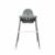 Chaise haute basic pro Blanc+Gris 12 - vertbaudet enfant 