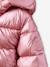 Doudoune fille légère à capuche effet brillant métallisé rose+rose pâle 12 - vertbaudet enfant 