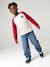 T-shirt manches longues garçon bordeaux+ocre+vert sauge 6 - vertbaudet enfant 