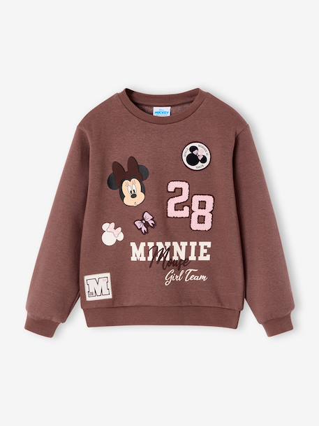 Sweat Minnie enfant fille chocolat 1 - vertbaudet enfant 