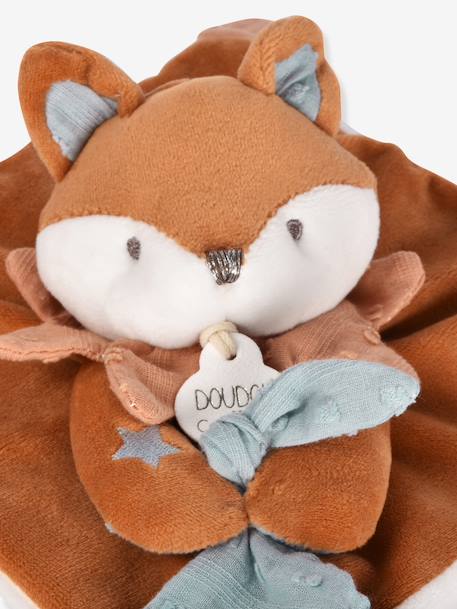 Doudou attache-sucette Timo renard marron 4 - vertbaudet enfant 