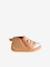 Chaussons zippés bébé en toile beige+beige imprimé+blanc imprimé+rose imprimé+rose pâle+vanille 3 - vertbaudet enfant 