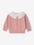 Pull bébé fille manches longues mauve+moka 1 - vertbaudet enfant 