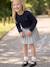 Pull fille personnalisable framboise+mandarine+marine+pivoine+vert de gris 14 - vertbaudet enfant 