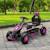 Kart à pédales enfant go kart formule 1 racing super power 5 aileron avant pneus gonflables caoutchouc Blue+Green+Pink+Red 14 - vertbaudet enfant 