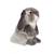 Peluche - peluche lapin bélier gris - 18 cm Grey 1 - vertbaudet enfant 