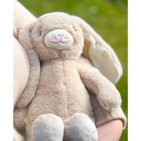 Peluche - lapin easter econimals en peluche éco-conçue - 24 cm Brown 4 - vertbaudet enfant 