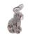 Peluche - peluche lapin flammé douceur marron - 25 cm Brown 3 - vertbaudet enfant 