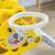 Toboggan enfant - panier basket, ballon, pompe inclus - hdpe Yellow 4 - vertbaudet enfant 