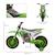 Moto cross électrique enfant 12v 3-8 km/h roulettes auxiliaires amovibles Blue+Green+Red 9 - vertbaudet enfant 