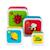 Lot de 4 boites gigognes ladybird Multi-coloured 1 - vertbaudet enfant 