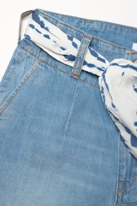 Short en jeans loona Blue 4 - vertbaudet enfant 