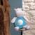 Peluche - veilleuse bebe bamboo - hippopotame - 26 cm Grey 3 - vertbaudet enfant 
