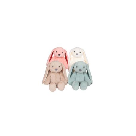 Peluche - peluche lapin trendy – 40 cm Beige+Brown+Green+Red 4 - vertbaudet enfant 
