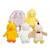 Peluche - canard econimals de pâques en peluche éco-conçue - 15 cm Yellow 3 - vertbaudet enfant 