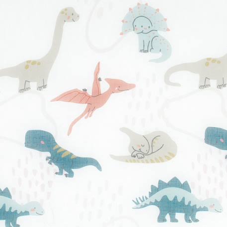 Voilage enfant dinosaure Blanc 3 - vertbaudet enfant 