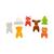 Puzzle et figurine  animaux de la forêt Multi-coloured 3 - vertbaudet enfant 