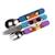 Lot de 3 couverts inox puzzle avec étui felicity fox Multi-coloured 2 - vertbaudet enfant 