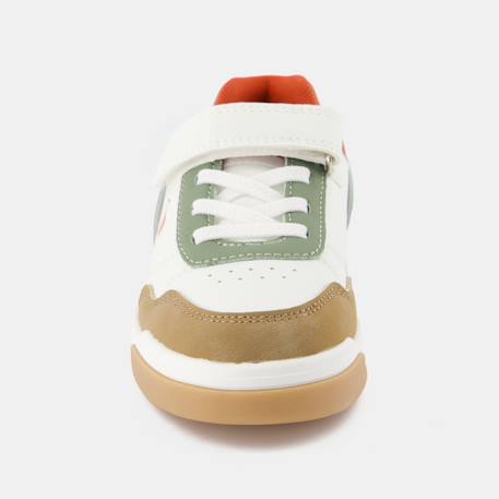 Baskets synthétique court breaker ps - enfant White 4 - vertbaudet enfant 