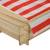 Bac à sable bois carré dim. 1,18l x 1,18l x 1,18h m - hauteur, inclinaison toit réglables, refermable - 2 bacs - bois sapin autoclave Red 6 - vertbaudet enfant 
