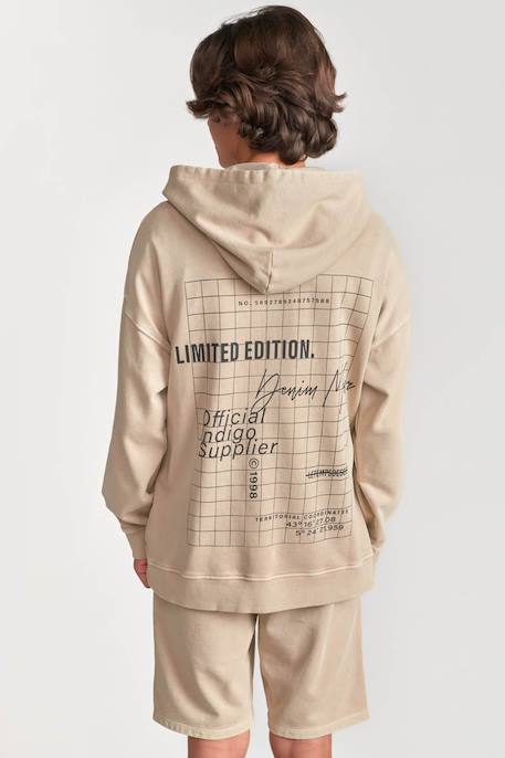 Sweat-shirt capuche anibo Houmous 4 - vertbaudet enfant 