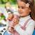 Gourde isotherme 2 en 1 avec paille 300ml twisty Bleu wolf+Cannelle fox+Vert raccoon 11 - vertbaudet enfant 