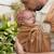 Porte-bébé boba ring sling en lin Brown 6 - vertbaudet enfant 