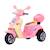 Moto scooter électrique pour enfants 6 v env. 3 km/h 3 roues et topcase effet lumineux et sonore rose Pink 1 - vertbaudet enfant 