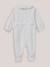 Dors-bien en velours bébé avec collerette Blanc doux 4 - vertbaudet enfant 