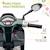 Scooter électrique enfant vespa 6v - musiques, feu av, entrée usb, radio fm - 2 roues auxiliaires Green+Pink+White 5 - vertbaudet enfant 