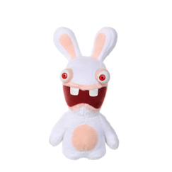 Peluche lapins crétins bouche ouverte - 18 cm  - vertbaudet enfant