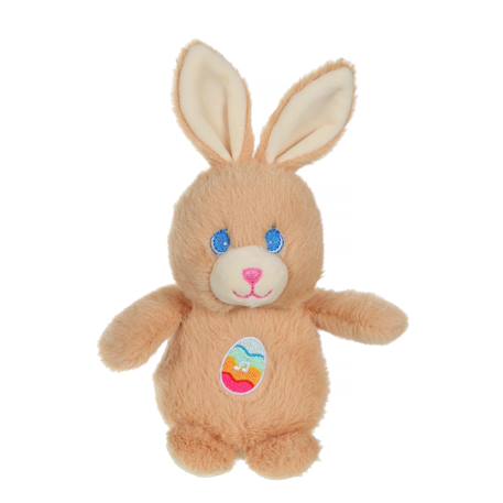 Peluche sonore lapin - Les amis de pâques 13 cm Brown 1 - vertbaudet enfant 