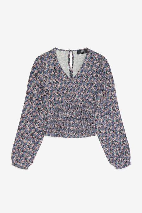 Top tennygi Blue flowers 1 - vertbaudet enfant 