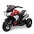 Moto électrique enfant 3 roues 6v 3km/h max. Effets lumineux sonores Black+Red 7 - vertbaudet enfant 