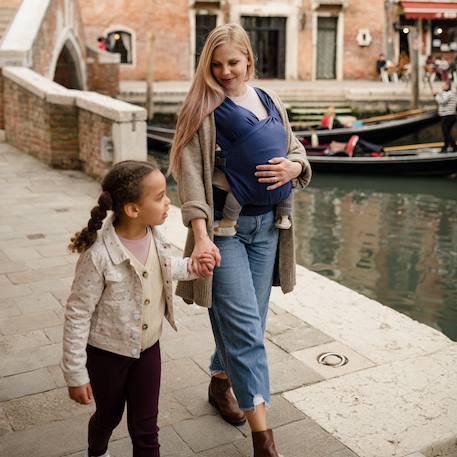 Porte-bébé hybride boba bliss bleu marine Blue 4 - vertbaudet enfant 