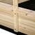Bac à sable bois carré dim. 1,18l x 1,18l x 1,18h m - hauteur, inclinaison toit réglables, refermable - 2 bacs - bois sapin autoclave Red 5 - vertbaudet enfant 